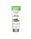 Silky Cool Facial Face & Body Scrub Tube 275 Ml - Cucumber