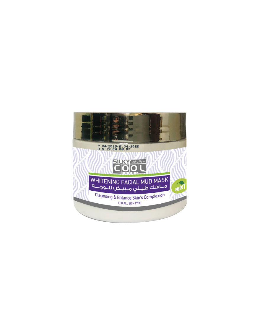 Silky Cool Whitening Facial Mud Mask 350 Ml - Mint