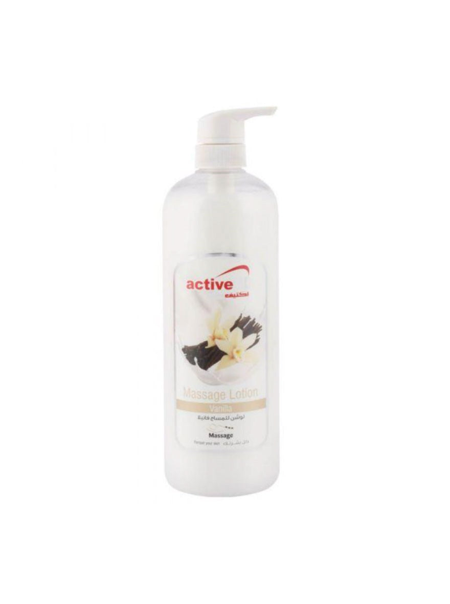 ActiveX Massage Lotion 1000 Ml - Vanilla | Nourishing and Moisturizing Formula
