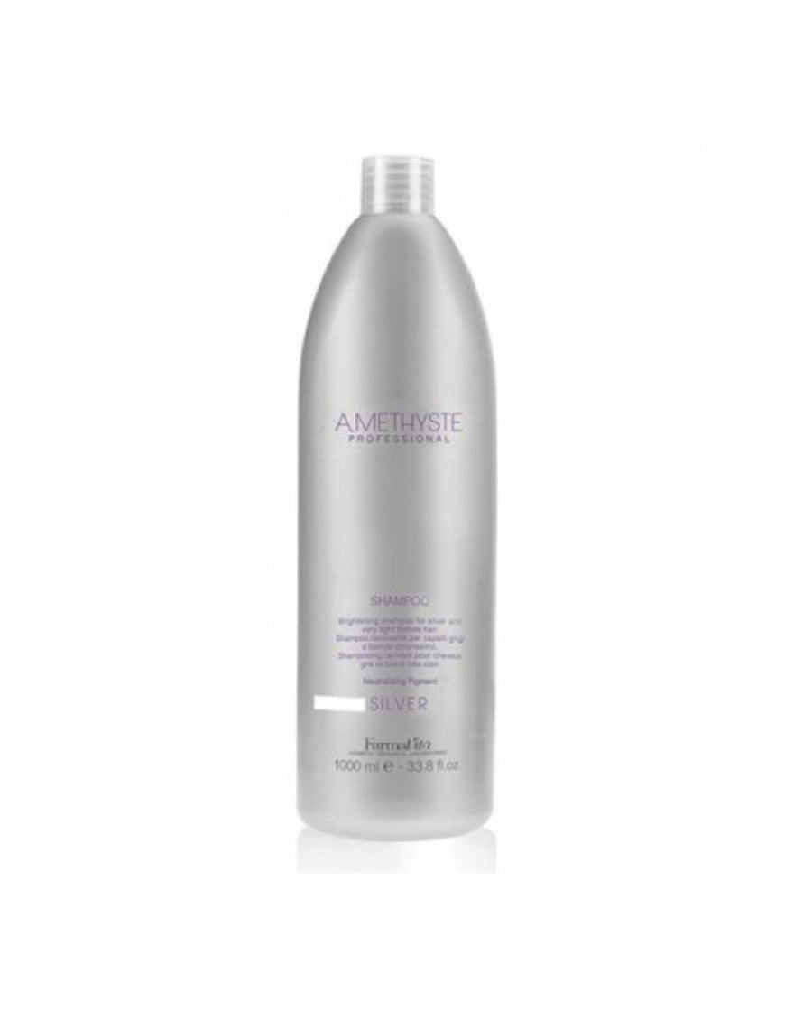 Amethyste Silver Shampoo 1000 ml | Enhance and Maintain Silver Hair Color