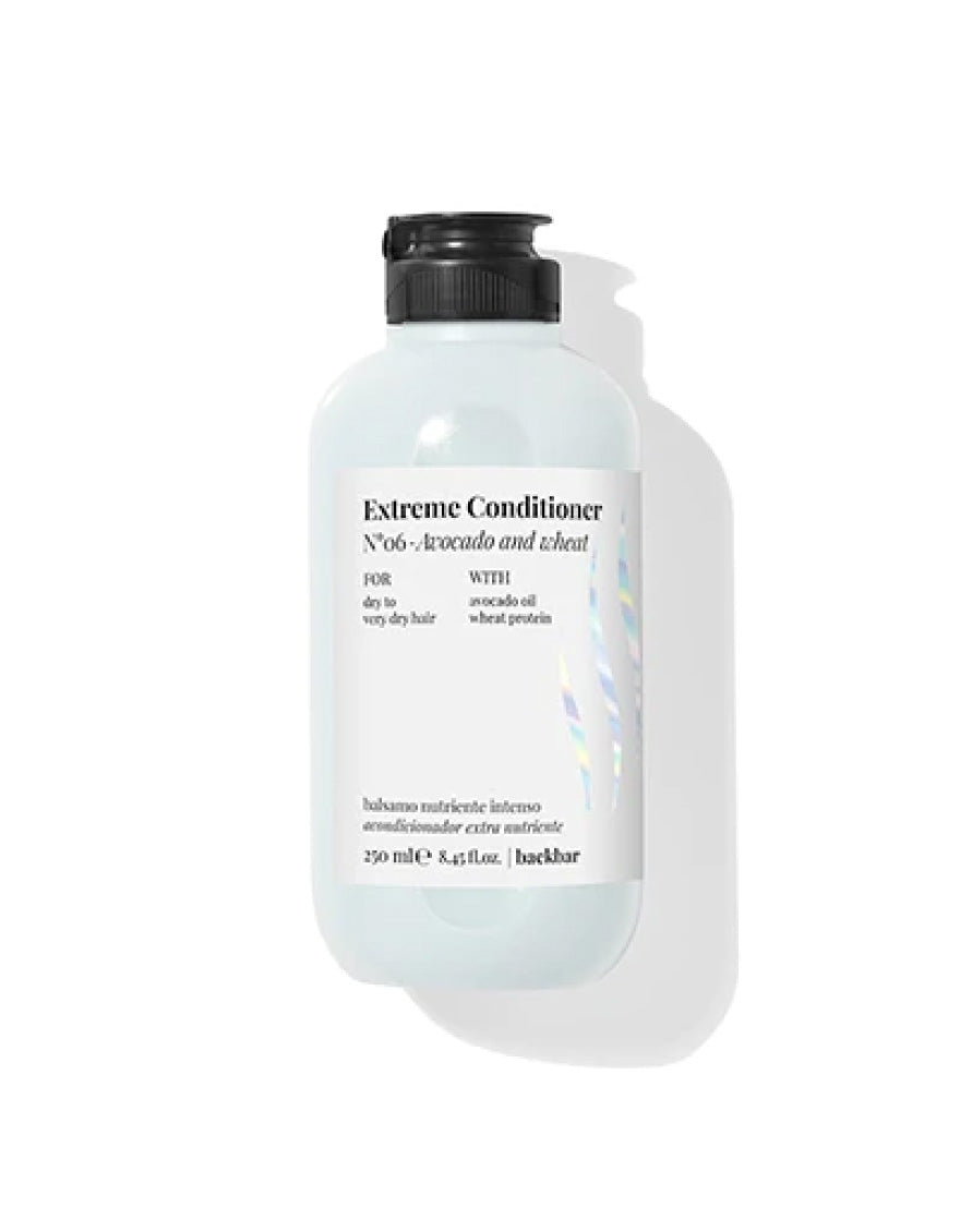 Back Bar Extreme Conditioner N°06 - Avocado and Wheat 250 ML - Intense Hydration