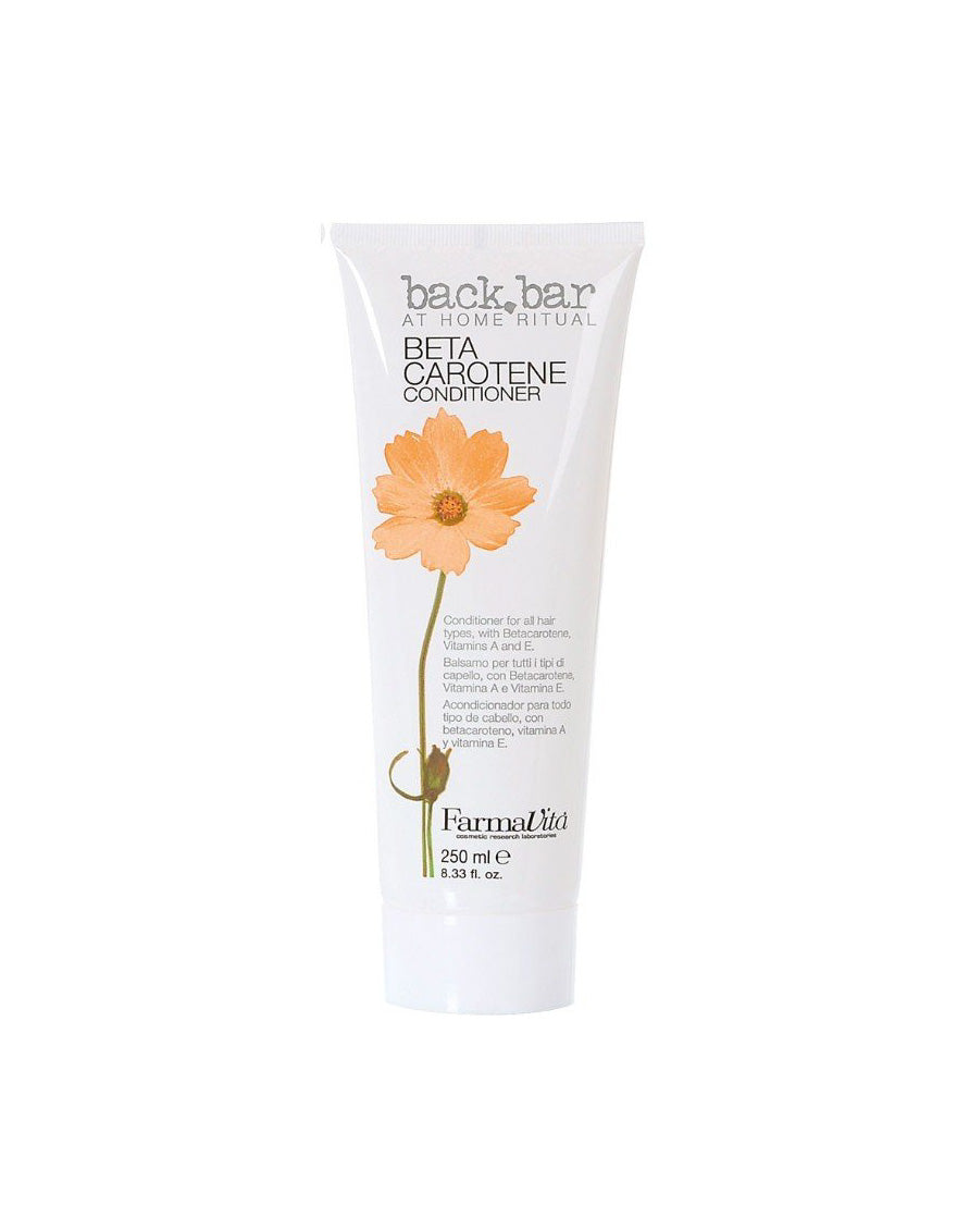 Back Bar Beta Carotene Conditioner 250ml - Nourishing and Moisturizing Formula