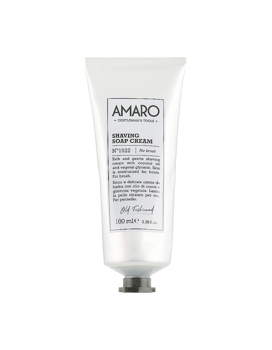 Amaro Shaving Soap Cream 100 ml | Smooth and Nourishing Shave