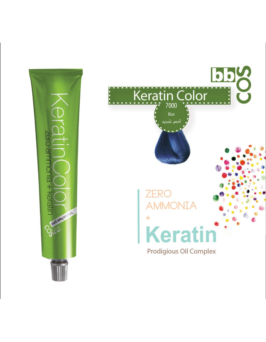 Keratin Hair Color 100 ml 7000