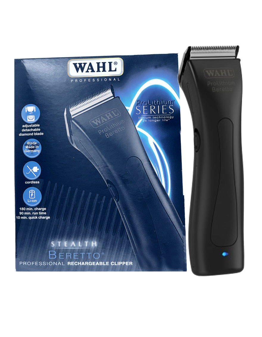 WAHL Beretto Hair Clipper Cordless 8843-227 - Black