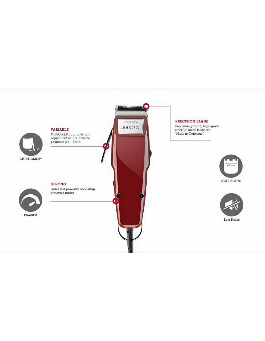 Moser 1400-0150 Red (3 Pin)