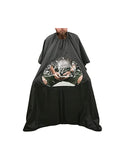 Cutting Cape with See-Through Mobile Window - Black 00139