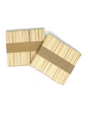 Jully France Wooden Spatula 200 Pcs )Small( (DRFS)