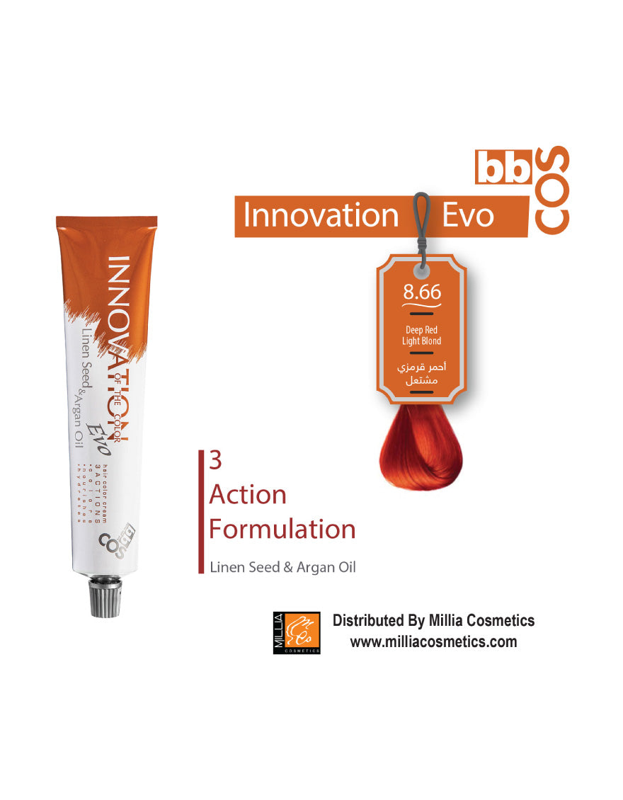 Innovation Hair Color 100 ml- 8.66