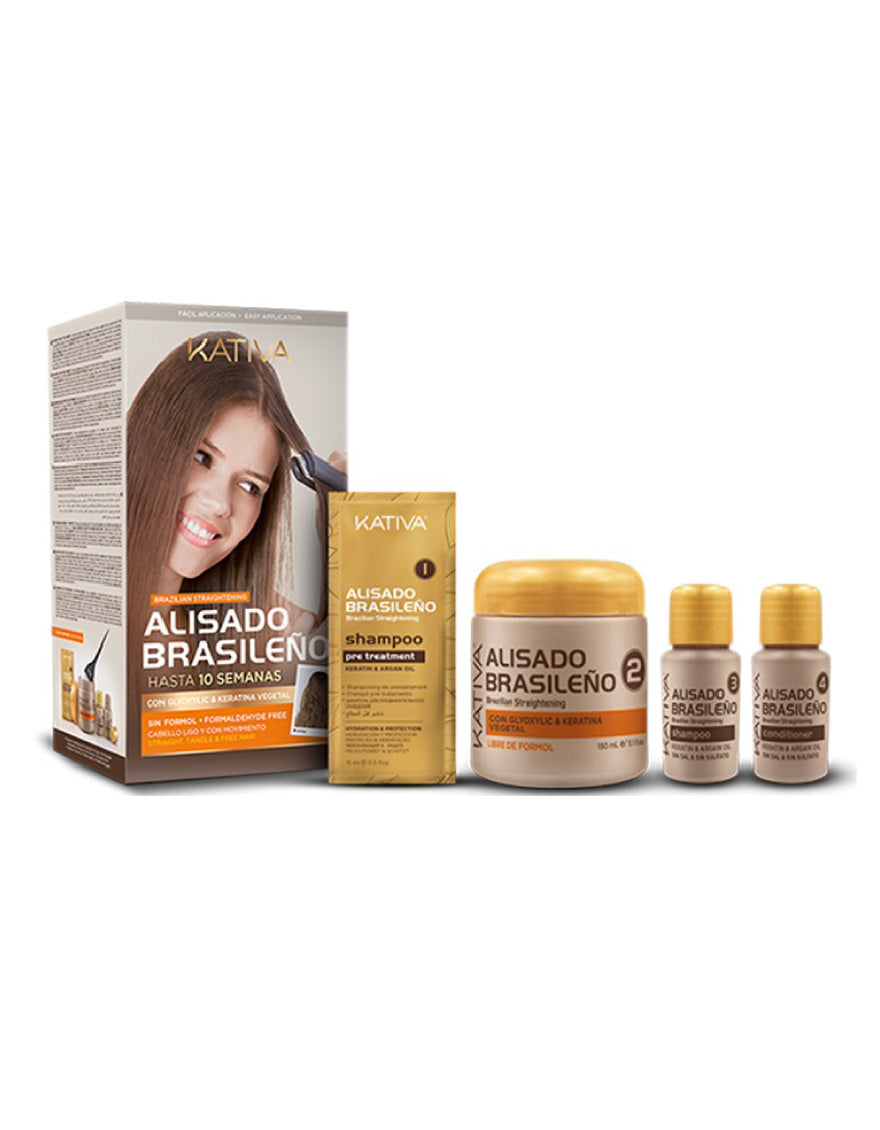 Kativa Brazilian Straightening Kit (Alisado)