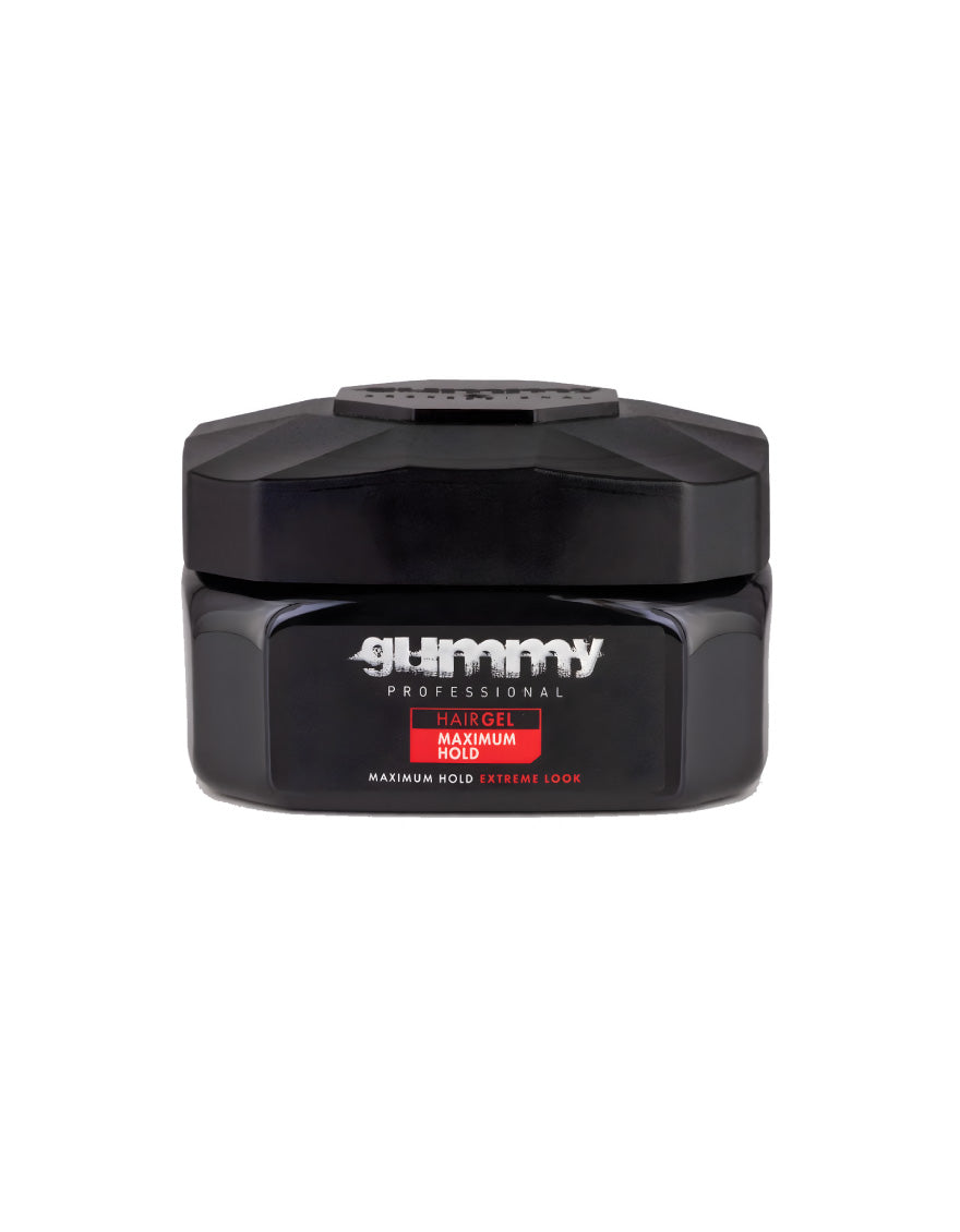 Gummy Red Hair Styling Gel Professional 220 ml - Professional Hair Gel for Long-lasting Hold and Styling