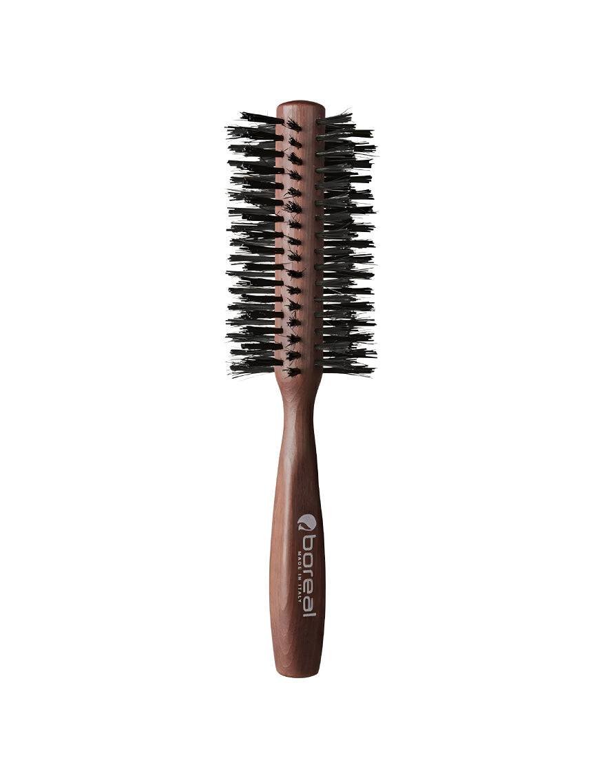 Boreal Italy LeTradizionali Wood Line Hairbrush 577/B - Premium brush for Hair Styling