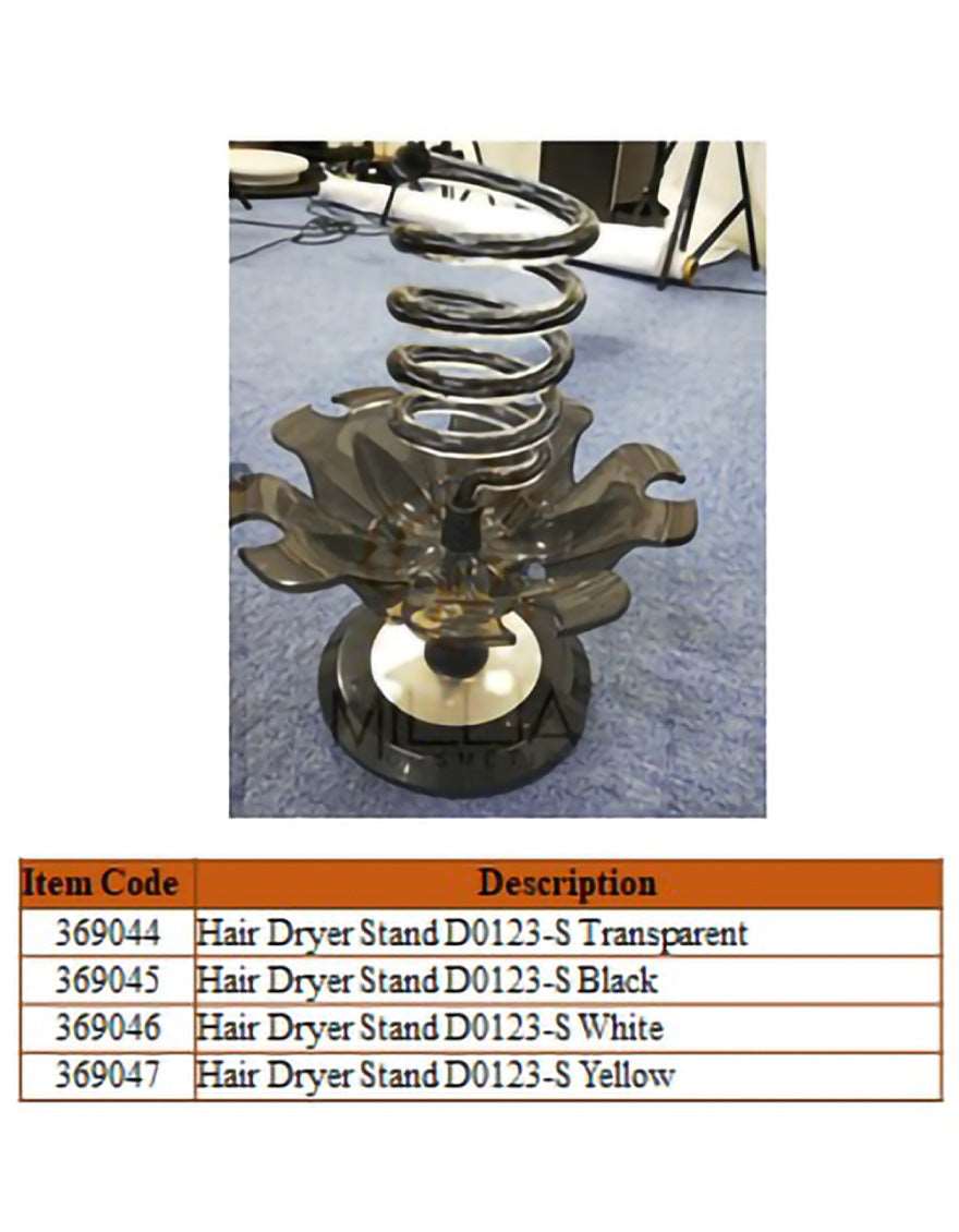 Hair Dryer Stand D0123-S Transparent