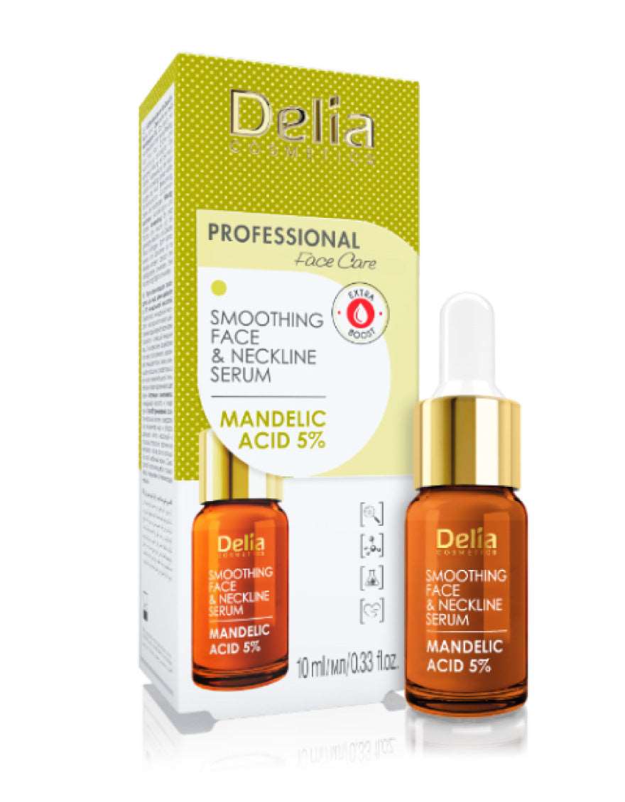 Delia Smoothing Face & Neckline Serum with Mandelic Acid 5% 10ml