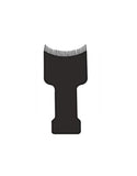 Jully France Balayage Plate – M-02 Short Black Highlighting Paddle for Hair Coloring, Freehand Balayage & Precision Color Application