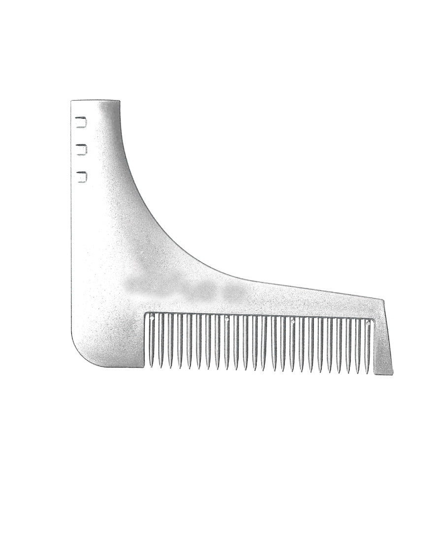 Jully France Beard Plate Comb M-111A
