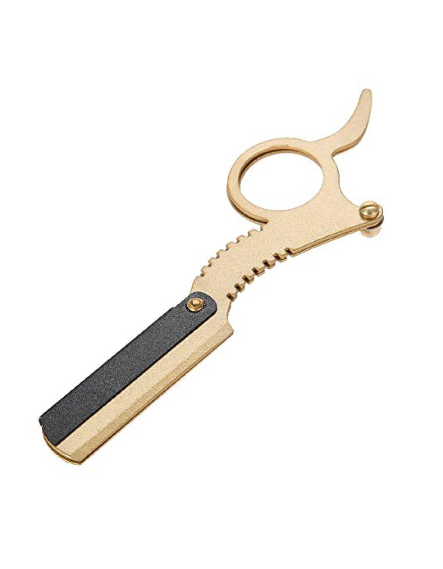 Jully France Shaving Razor M-20-61B Ring Gold