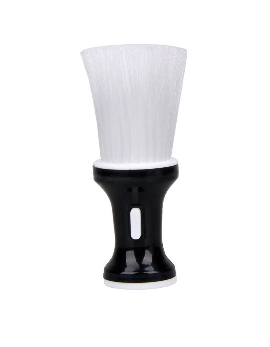 Powdered Neck Brush 5*16.5cm G-32 )Black Base & White Brush(