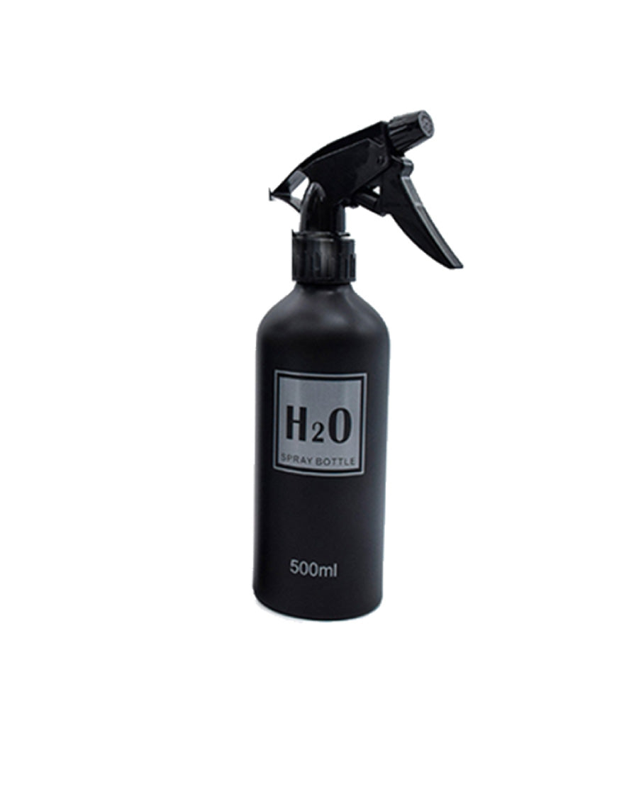 Spray bottle 500ml )H2O( Plastic A-26 - Black