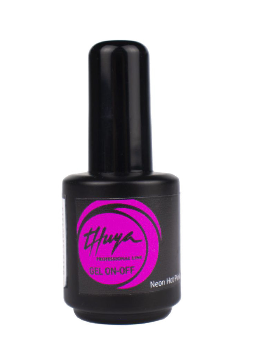 Thuya Gel On-Off 14Ml - Neon Hot Pink