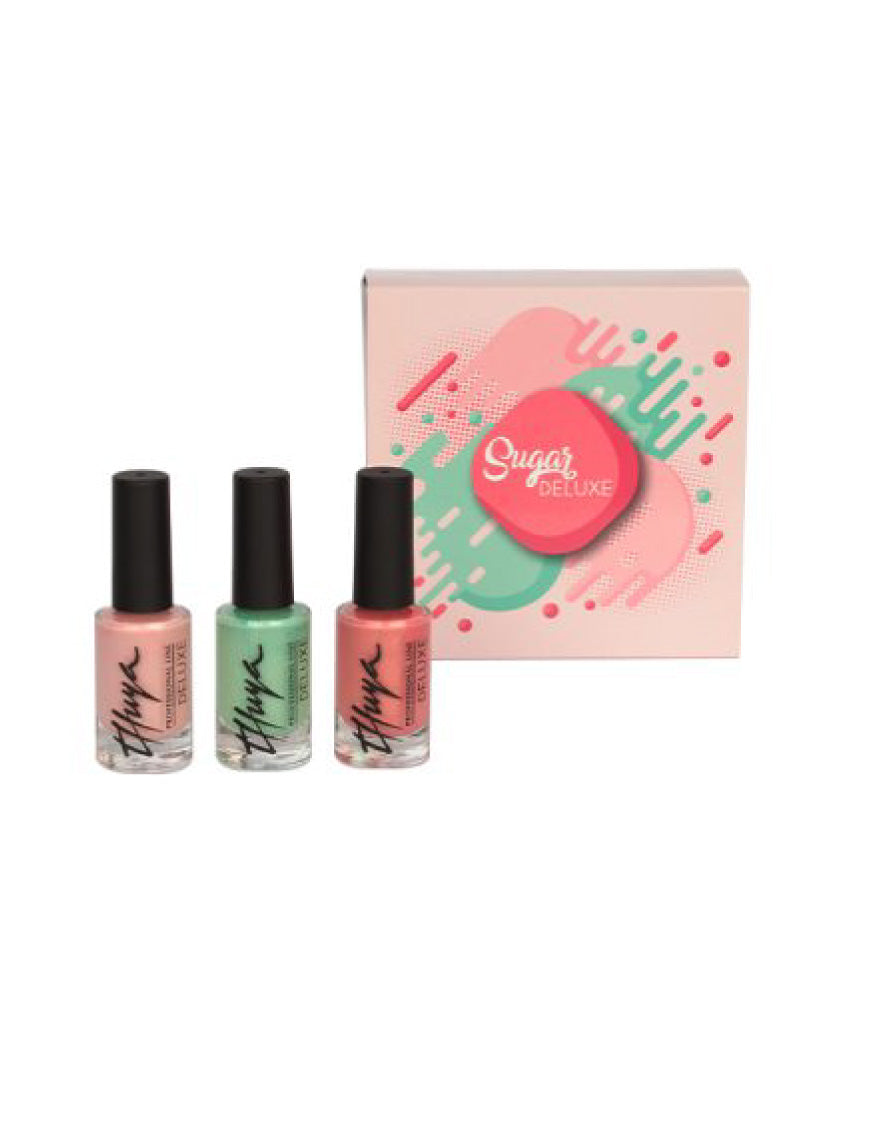 Thuya Kit Esmaltes Deluxe Nail Polish Sugar 3u
