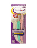 Jully France Eyebrow Razor 3 Pcs - Precision Eyebrow Shaping