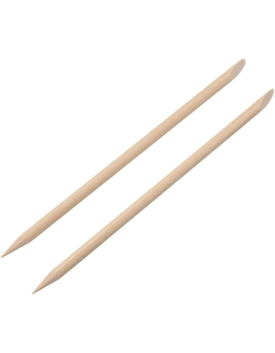 Pilot Wooden Pushers (10cm) - Set of 100 - Precise Beauty Tools
