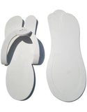Pilot Disposable Eva Slippers (12 Pcs) - Classic White