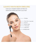 Pilot Club Derma Roller - 1.0mm Black - for Skin Rejuvenation and Collagen Stimulation