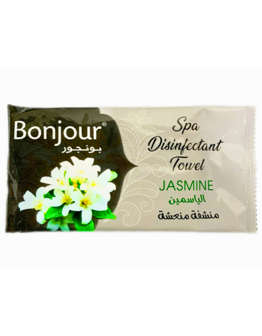 Bonjour Refreshing Wet Towel Pack - Energizing and Zesty - 25 Pcs