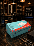 Max Care Disposable Latex Gloves Medium Powdered 100 Pieces Box