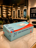 Max Care Disposable Latex Gloves Medium Powder Free 100 Pieces Box