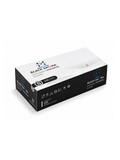 Max Care Black Datura Disposable Synthetic Gloves Small 100 Pcs