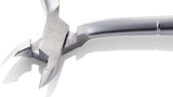 Nghia Cuticle Nipper Grey Plated C-03 (JAW 12)- Stainless Steel Manicure Essential !