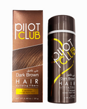 Pilot Club Hair Building Fiber- Instant Bald spot covering solution for Fuller, Natural-Looking Hair- 25g Bottle