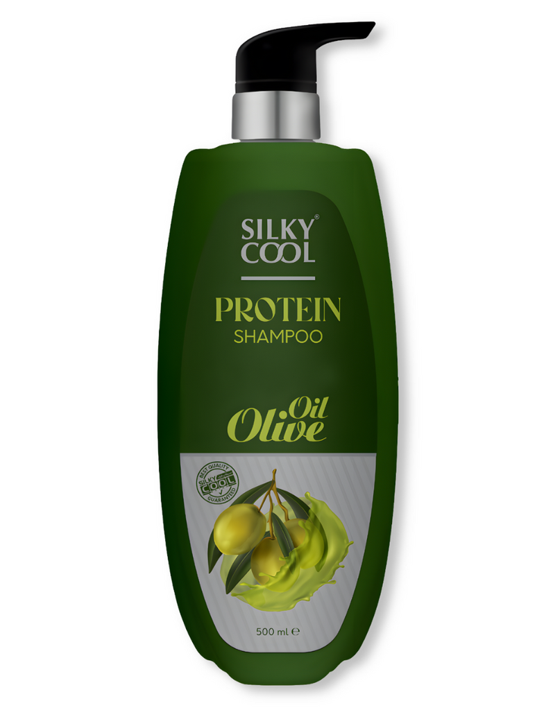 Shop Silky Cool AntiHair Loss Shampoo Protein & Olive Oil Formula