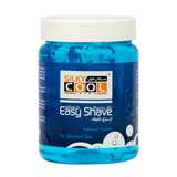 Silky Cool Easy Shave Gel in Jar – Normal & Sensitive Skin , Menthol Cooling Shaving Gel – 500ml & 1000ml Durable Jar for Professional & Personal Use