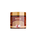 Millia Onion Oil Hair Mask (500 ml)  – Deep Conditioning Treatment with Argan Oil and Vitamin E for Strength, Shine, and Hair Fall Reduction