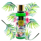 Silky Cool Body Mist 260ml – Refreshing Everyday Fragrance in Tropical Forest, Rosa Damascena, Oriental Dream, Night Story & Just Pink Scents