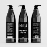 Millia Shampoo 3 Litre – Professional Nourishing Shampoo Available in Argan, Black Seed, Coconut, Olive Oil, and Rosemary for All Hair Types