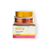 Millia Collagen Facial Cream (100 ml) & Serum (40 ml) – Anti-Aging Collagen Skincare for Firm, Hydrated, and Youthful Skin