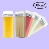 Roial Roll-On Wax 100ml – Painless Hair Removal for Legs, Arms, Underarms, Bikini & Face, Smooth, Soft Skin , Honey, Banana, Aloe Vera, Pink & Zinc Variants