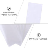 Roial Wax Strips 100 Pcs White – Professional Non-Woven Disposable Waxing Strips, Tear-Resistant & Lint-Free Hair Removal Strips for Body & Arms (7 x 22 cm)