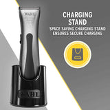 Wahl Beret Cordless Trimmer 08841-636 – Professional Silver Hair & Beard Outlining Trimmer with Chrome Blade