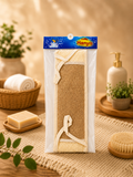 Hanyn Luffa Natural Back Scrubber Strap 002 with Cotton Handles