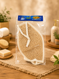 Hanyn Luffa Natural Back Scrubber Strap 009 with Cotton Handles