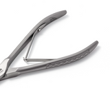 Nghia NL-203 Stainless Steel Nail Nipper JAW16 – Double Spring, Chrome Patterned Handle, 16mm Blade