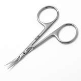 Nghia KD-705 Professional Cuticle Scissors – Sharp Curved Tip with Mirror Polished Finish (Jaw 99)