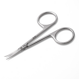 Nghia KD-707 Cuticle Scissors – Professional Stainless Steel with Sharp Curved Tip and Mirror Polished Finish (JAW 95)