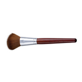 Wooden Handle Makeup Brushes  – Fan, Eyeshadow, Powder, Blush & Angled Contour Brushes for Flawless Application